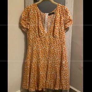 💛FLORAL MINI DRESS